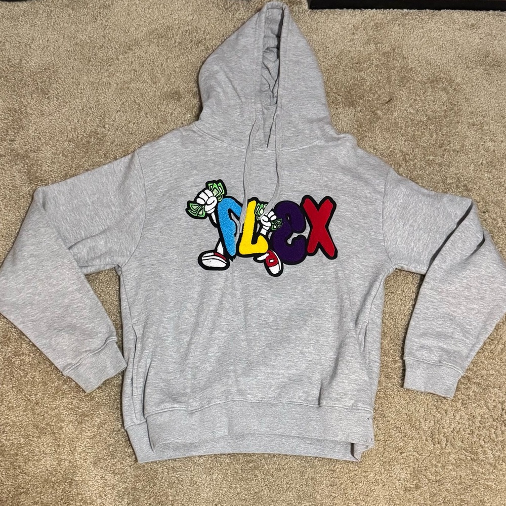 FWRD Denim Flex Hoodie Grey